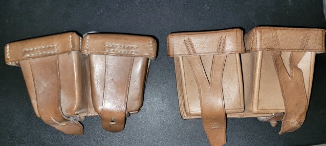 Polish and East German Mosin Nagant Ammo Pouches