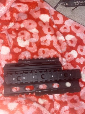 Yugo pattern UTG PRO quad rail very good quality