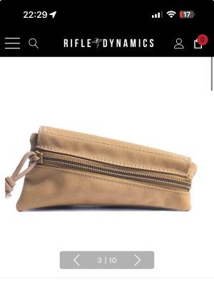 RD FDE triangle pouch