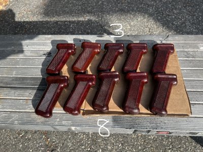 Red and Brown Bake Grips