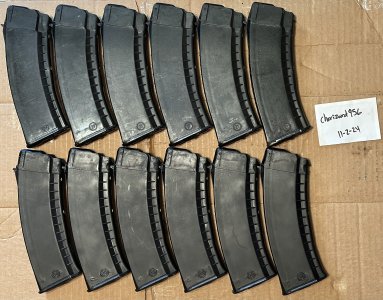 Twelve (12) Bulgarian Circle 10/21/25 magazines 5.45x39