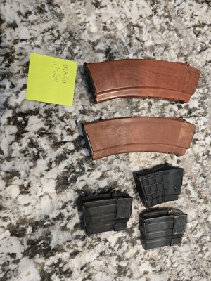 223 follower bakelite mags and small mags