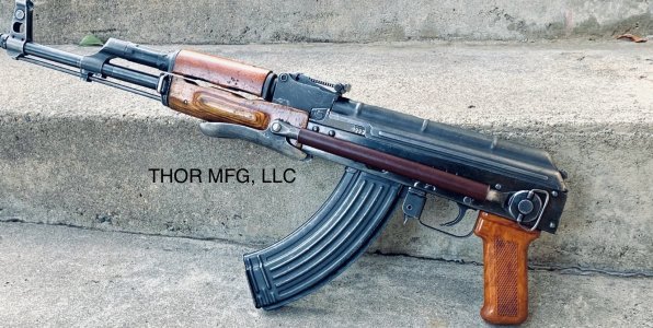 Leather Wraps for AK metal stocks - Underfold, Sidefold + Galil