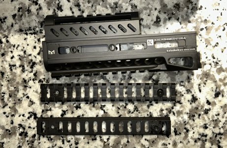 Various Handguards (KUSA Eastern Block Rails,