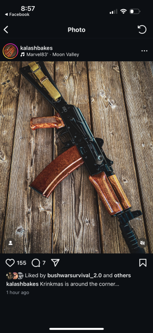 Russian AKS74U (Krink) sling