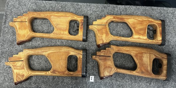 PSL stock lots of 4 - Wood worker special, need finishing