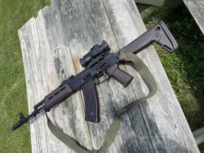 **Price Drop**AKM Plum Magpul MOE Zhukov Stock Set