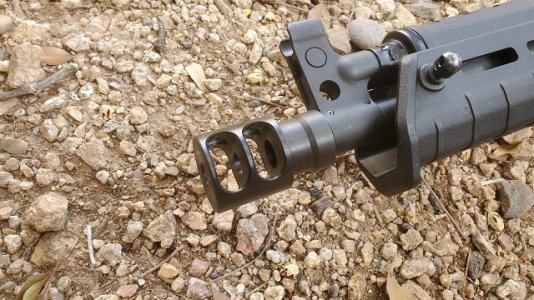 Short Ak muzzle brake