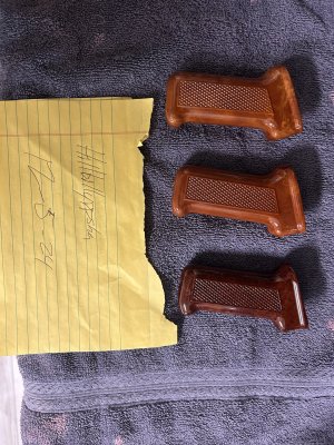 Polish Bakelite Fatty Grips