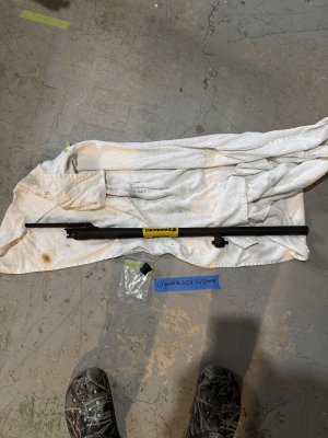 Mossberg 500 rifled cantilevered barrel 24”