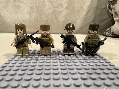 Minifigure battle pack