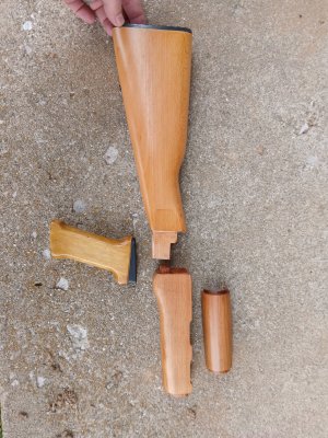 Hungarian wood stock set