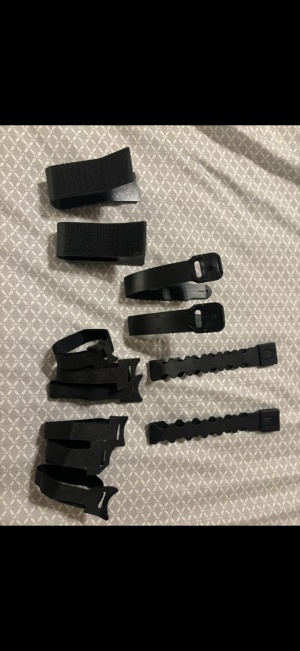 WTS- lot of Molle attachments, esstac inserts, and heavy duty sala dbi d-ring