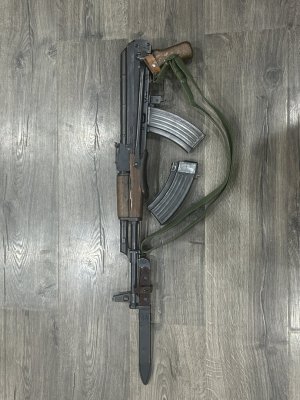 North Korean 30rd magazine, and sling