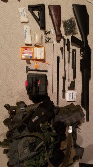 WTS New Year's Sale MD63 Kit, FNAR, Tactical Gear, Aimpoint PRO, more