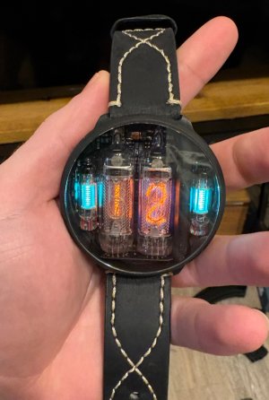 NIWA 2.0 Nixie tube wrist watch