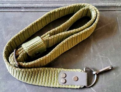 ROMANIAN OD GREEN WEB SLING NOS