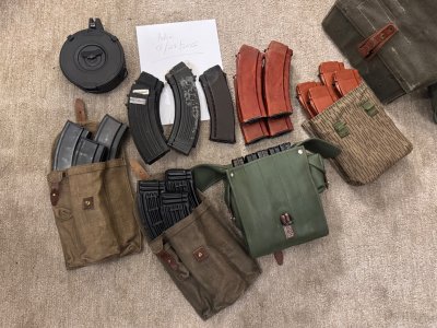 A metric ton of Ak mags drums for sale some very rare ones