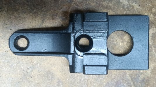 Russian fixed stock rear trunnion