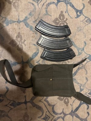 3 Yugo Mags + Pouch, Vis 35 Mag (Repro) and Mag pouches - Ban State Friendly