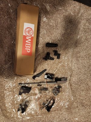 WBP 5.56 parts kit W/ Bulgarian style AK100 parts