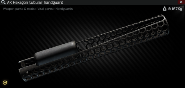 CLOSED!! Hexagon Handguard