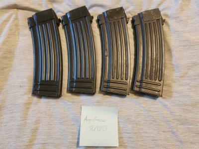 Chinese 84S and 56/Mak90 Mags