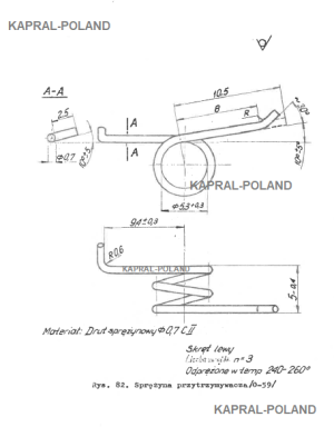 Tantal Trigger Spring