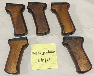 Russian laminate pistol grips