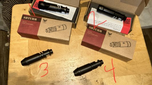 Russian Akademia Shturm/Storm Muzzle Brakes (prices lowered)