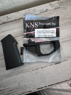 Galil Ace Gen2 KNS plastic delete kit.