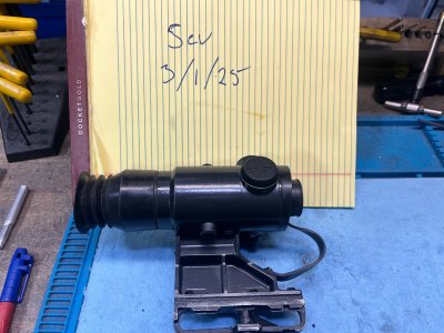 Russian Po 3.5x21p scope for Ak74