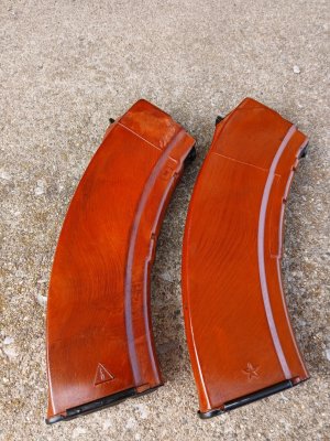 Russian 762 bakelite mags, single digit molds and longtop Tula and Izzy