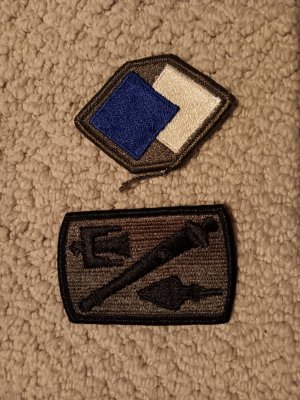 WTS Pair of US Surplus Patches