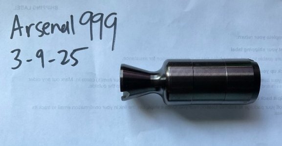 CNC Warrior M92/85 Booster Muzzle for Yugo $20 shipped