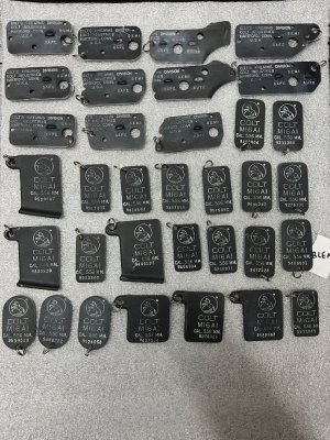 WTS COLT M16A1 Keychains and Magnets [made from demilled A1 pieces] and M16 CORN HOLDERS