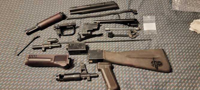 1988 Russian AK74 Rguns pieced kit