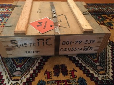 Sealed Crate of Russian 7N6