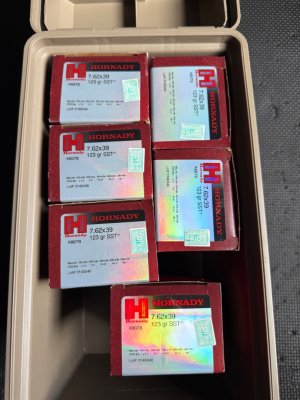 Hornady 7.62x39 123g SST