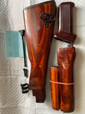 OG Russian Soviet AKM 4 piece stock set