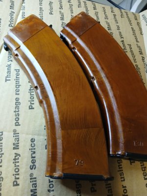 Russian Izzy 762x39 bakelite mags