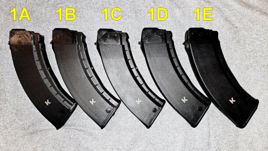 Russian “Izzy” AK-12, AK-74M/AK-100, AK-103M “true black” 30rd mags, CHICOM 7.62x39mm ammo