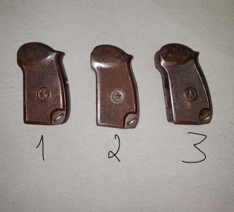 MAKAROV BAKELITE PISTOL GRIP handle. 9X18 ORIGINAL USSR