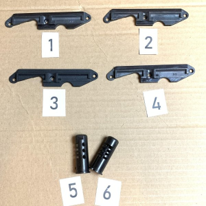 Chinese 87S RPK Brakes, Bulgarian AK74 optic rails