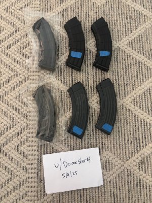 Zastava Serbian magazines steel and polymer 7.62x39