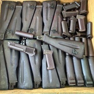 Russian NOS Plum AK74 Stock Set - 300 Shipped!