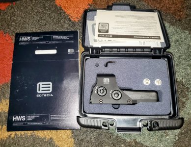 EOTECH 512A65 HWS 1 MOA RED DOT/68 MOA RED CIRCLE (NEW IN ORGINAL PACKAGING)