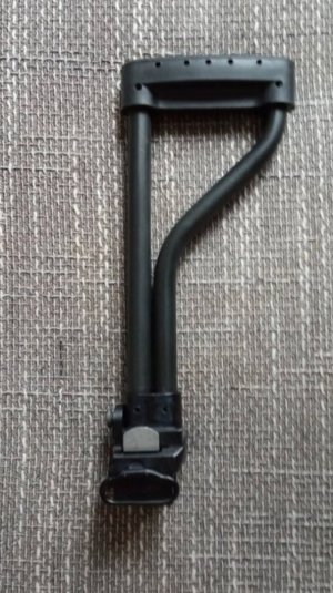 NOS Beryl collapsible/telescopic stock w/original mounting screws. NOS Beryl folding stock w/original mounting screws. FB Radom (circle 11)