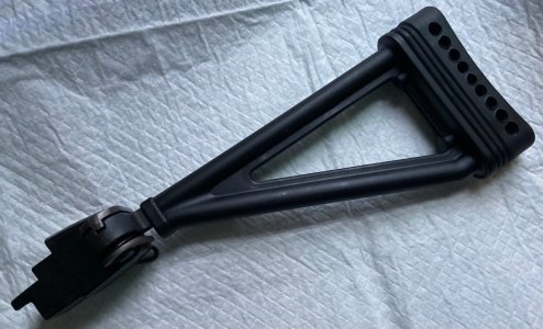 ZSI folding stock for AK type rifles and shotguns