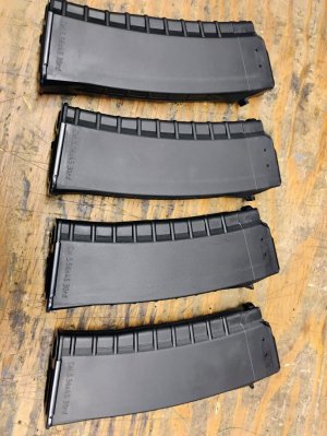 Bulgarian steel reinforced 5,56 mags 4 pk.